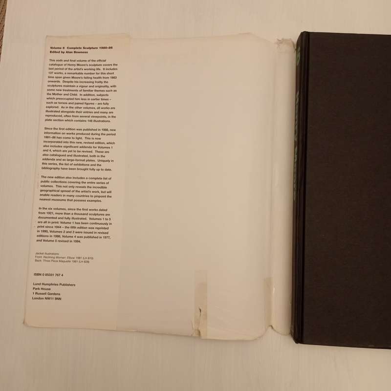 Henry Moore: Complete Sculpture Volume 6 1980-86