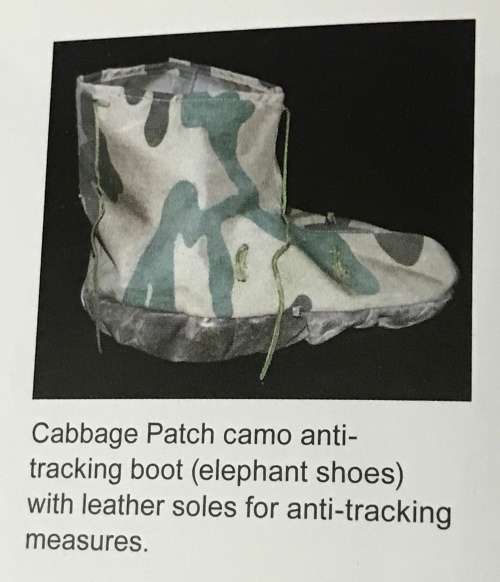 Recce/Special Forces Anti Tracking Elephant Shoes- Good Condition