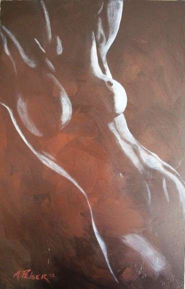 Original painting by Mario Pelser "Sunset Dreams" (Code: 00002) - size 530 x340