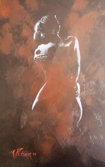 Original painting by Mario Pelser "Sunset Dreams" (Code: 00009) - size 530 x340