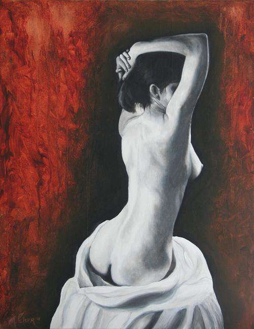 "Sensual collection 1" 1of 5 Acrylic on Canvas, Investment Artwork