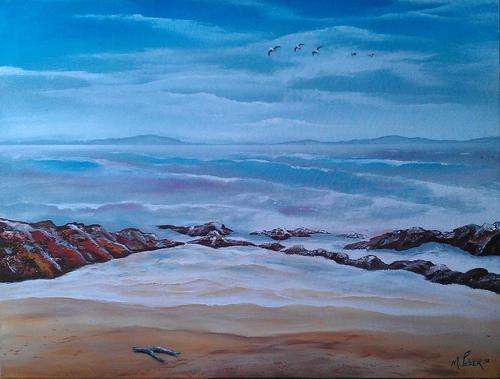 Investment Artwork - Original Mario Pelser - "Ocean View"  800 x 600
