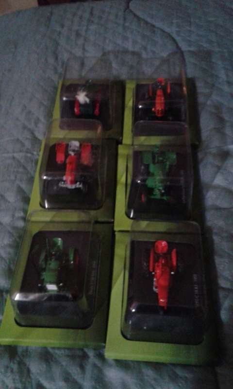 6 X METAL MODEL TRACTORS (TO CHOSE OR TAKE THE LOT)