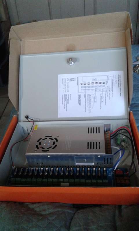 12 VDC 30A 18 OUTPUT SWITCH MODE CCTV POWER SUPPLY