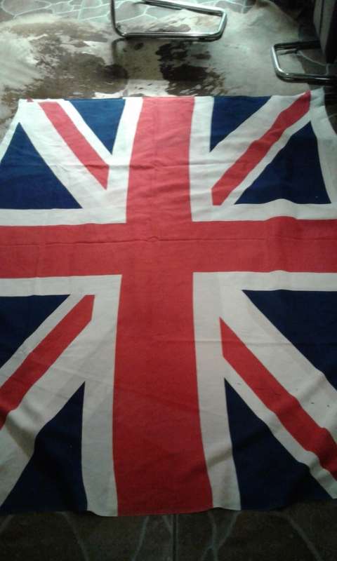 COTTON FLAG FABRIC OF THE UK (MAKES TWO HOIST FLAGS)1,8  × 2,5 M