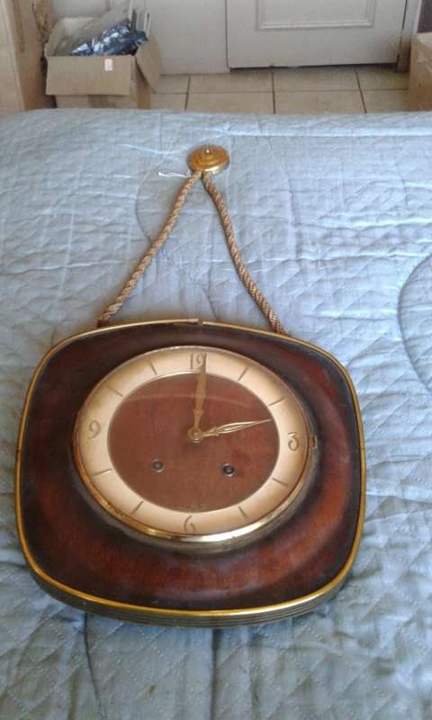 XTREMELY RARE BADUF CLOCK- (MADE IN GERMANY)SEE DESCRIPTION