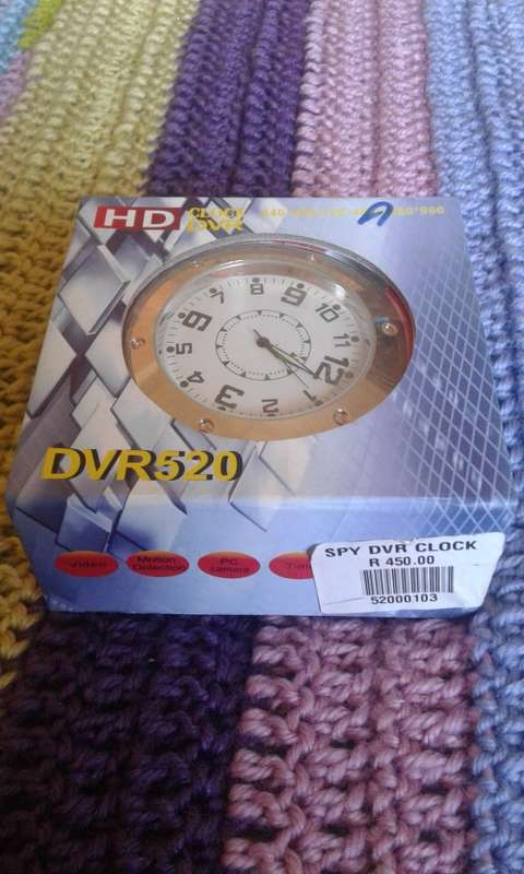 HD SPY DVR CLOC(COMPLETE)-