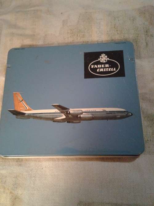 VINTAGE FABER CASTELL METAL TIN