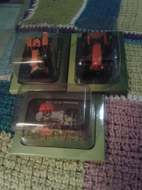 3 X METAL MODEL TRACTORS  (TO CHOSE OR TAKE ALL 3)-SEE DESCRIPTION