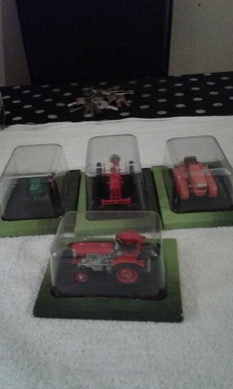 4 X METAL MODEL TRACTORS (TO CHOSE OR TAKE ALL)