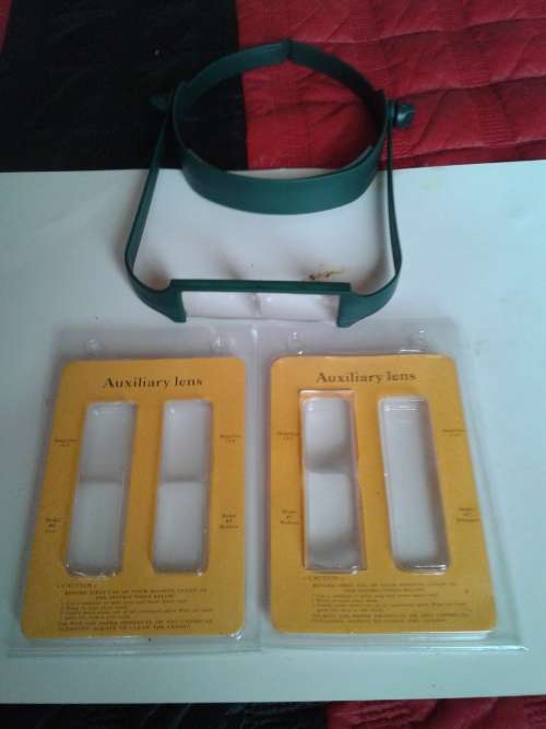 HEADGEAR MAGNIFIER INCL.4 X AUXILIARY LENS