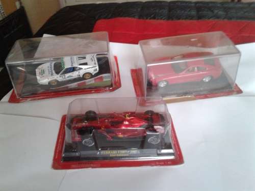 3 X SCALE 1.43 HIGHLY DETAILED FERRARIS (TO CHOSE OR TAKE ALL )
