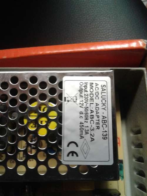 12VDC 4 OUTPUT SWITCH MODE CCTV POWER SUPPLY