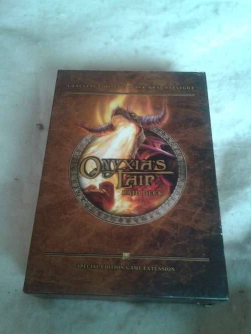 WORLD OF WARCRAFTS TRADING CARDS ,ONYXIAS LAIR RAID DECK (2 DECKS)+ 8 ADDITIONAL, SPECIAL EDITION