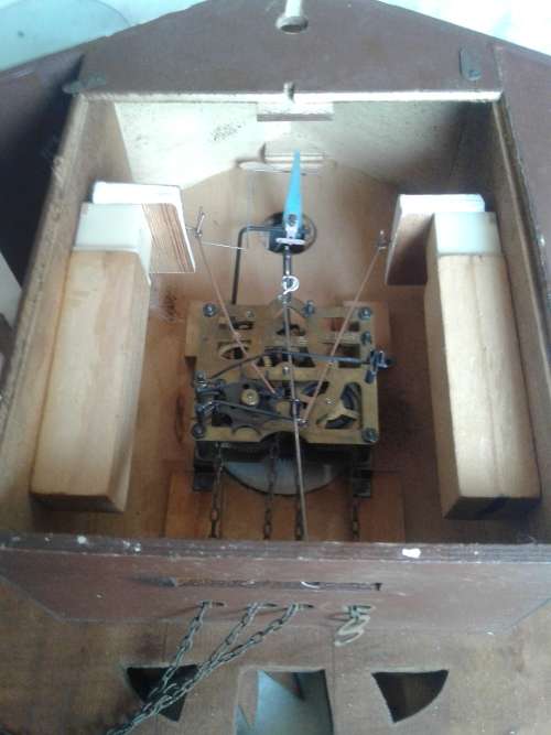 CUCKOO CLOCK MADE IN WEST GERMANY(E.SCHMECKENBECHER)