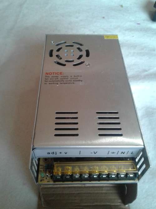 12V, 30AMPS CCTV POWER SUPPLY WITH BUILT IN FAN ON AND OFF CIRCUIT