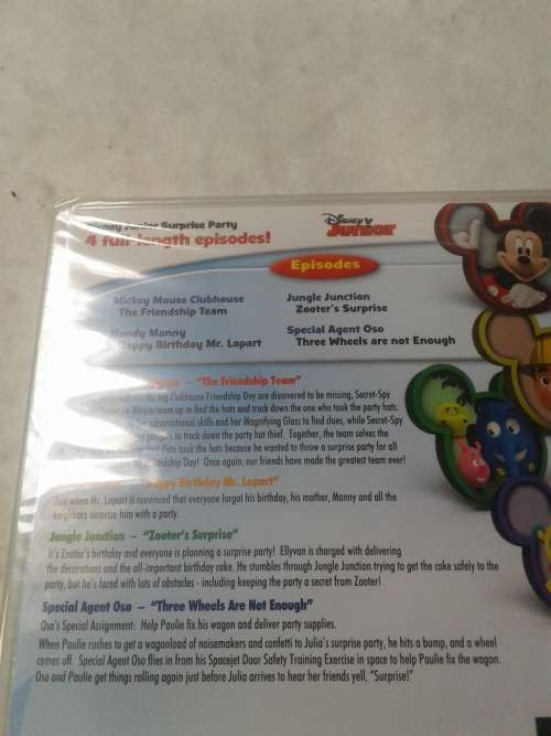 DISNEY JUNIOR 4 FULL LENGTH EPISODES IN ONE ORIGINAL DVD