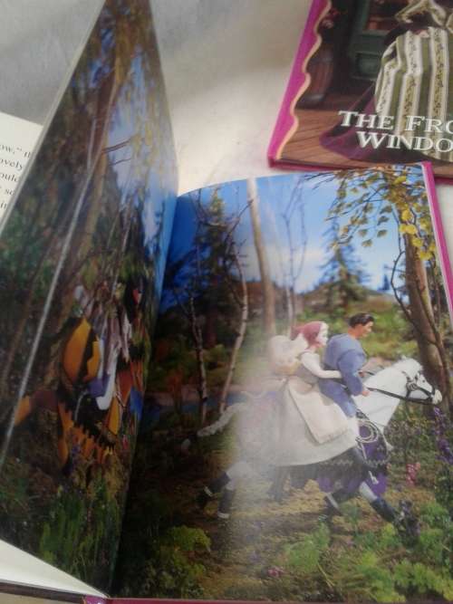 2 X BARBIE HARDCOVER STORY BOOKS WITH PICTURE ILLUSTRATIONS, ONE BID