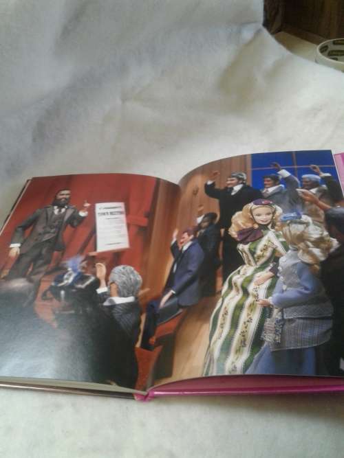 2 X BARBIE HARDCOVER STORY BOOKS WITH PICTURE ILLUSTRATIONS, ONE BID