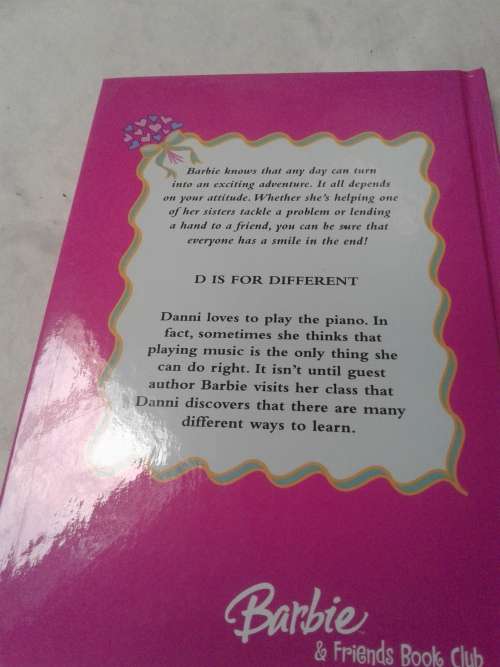 2 X BARBIE HARDCOVER STORY BOOKS WITH PICTURE ILLUSTRATIONS, ONE BID