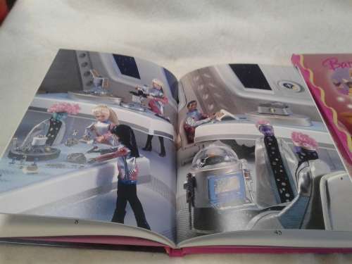 2 X  BARBIE HARDCOVER STORY BOOKS WITH ILLUSTRATIONS, ONE BID