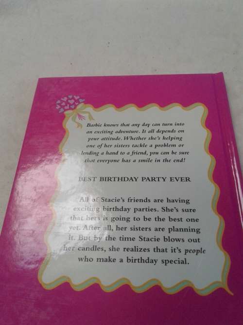 2 X  BARBIE HARDCOVER STORY BOOKS WITH ILLUSTRATIONS, ONE BID