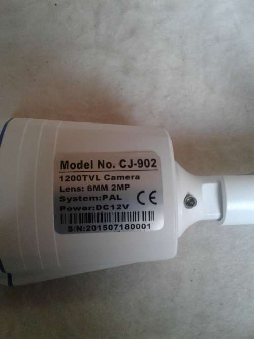 6 MM,2MP,1200TVL COLOR CCTV CAMERA INCL.BRACKET