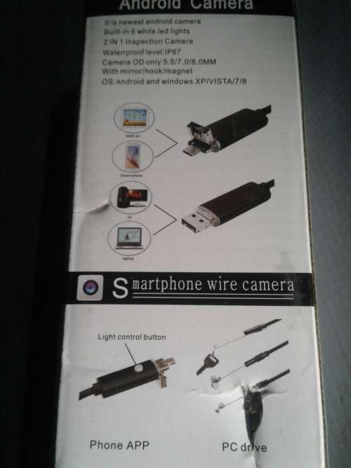 ANDROID CAMERA (SMARTPHONE WIRE CAMERA)