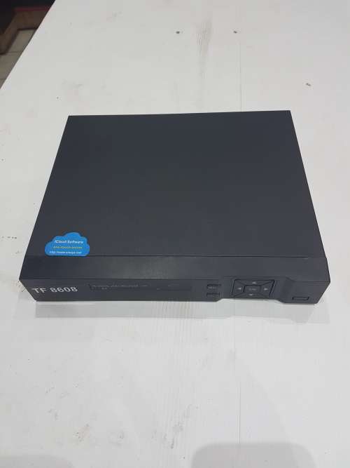 8 CHANNELS AHD DVR INCL. POWER SUPPLY,REMOTE AND MOUSE