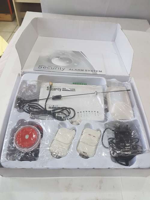 WIRELESS SECURITY ALARM SYSTEM (SOS,FIRE, BURGLARY AND GAS ALARM)