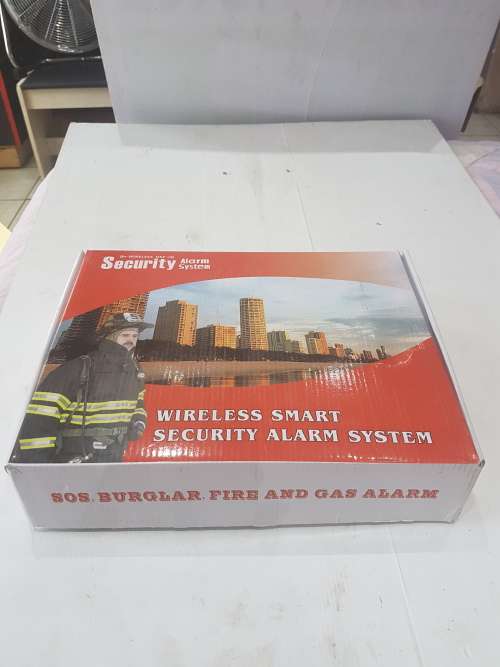 WIRELESS SECURITY ALARM SYSTEM (SOS,FIRE, BURGLARY AND GAS ALARM)