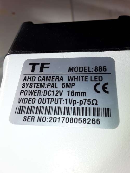 16 MM ,5MP AHD COLOR CAMERA