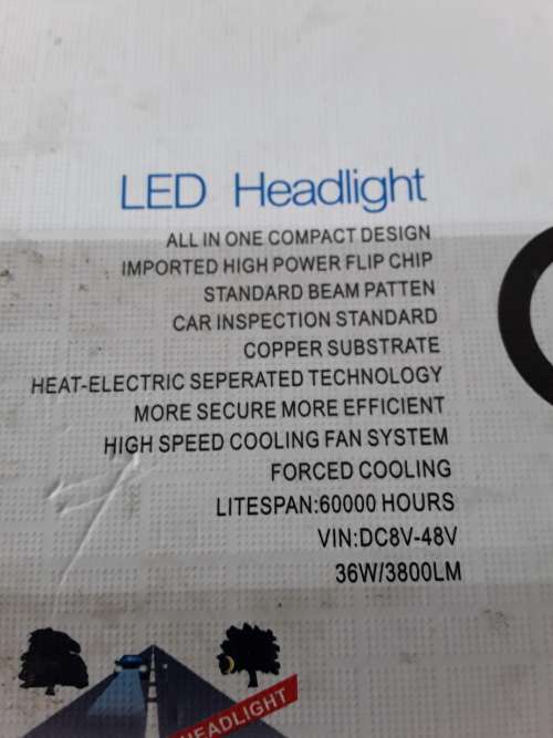 H7 LED HEADLIGHTS