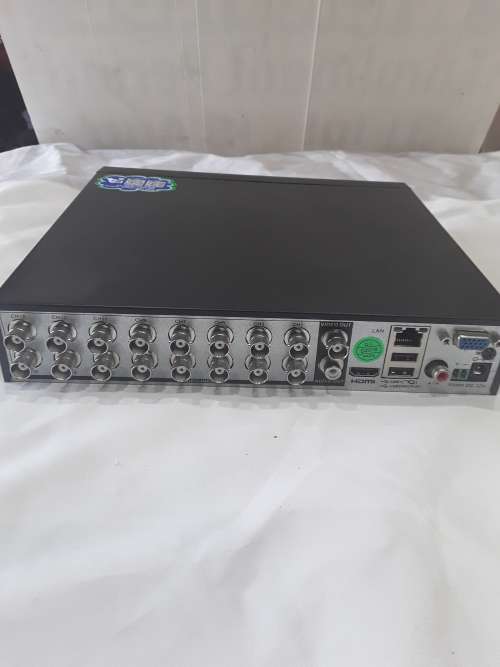 16 CHANNELS AHD DVR INCL.POWER SUPPLY,REMOTE AND MOUSE