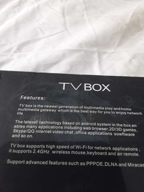 REMOTE CONTROLLED 4K TV BOX