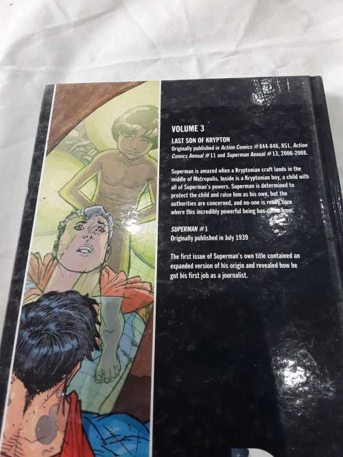 DC HARDCOVER COMIC SUPERMAN (THE LAST SON OF KRYPTON)