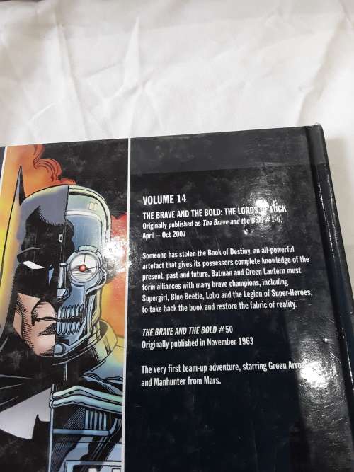 DC HARDCOVER COMIC THE BRAVE AND THE BOLD(THE LORD'S OF LUCK)