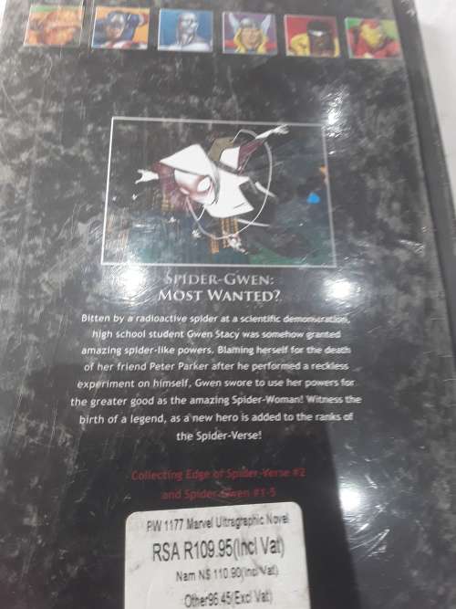 MARVEL HARDCOVER COMIC SPIDER-GWEN(MOST WANTED?)