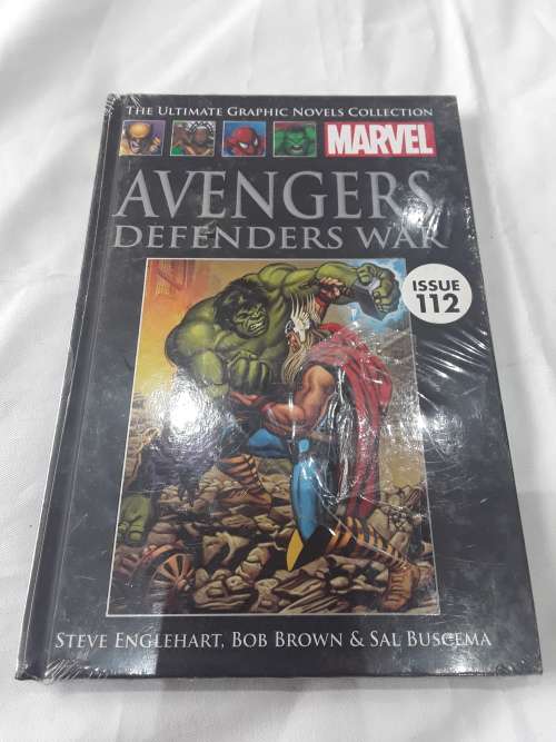 MARVEL HARDCOVER COMIC (AVENGERS)DEFENDERS WAR