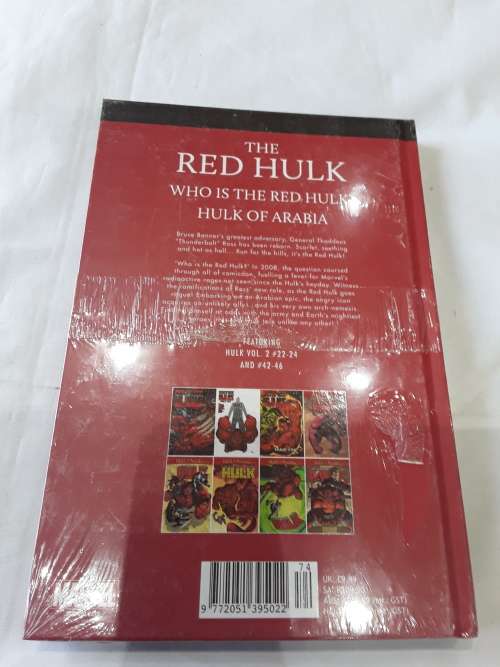 MARVEL SUPERHEROES HARDCOVER COMIC (RED HULK)