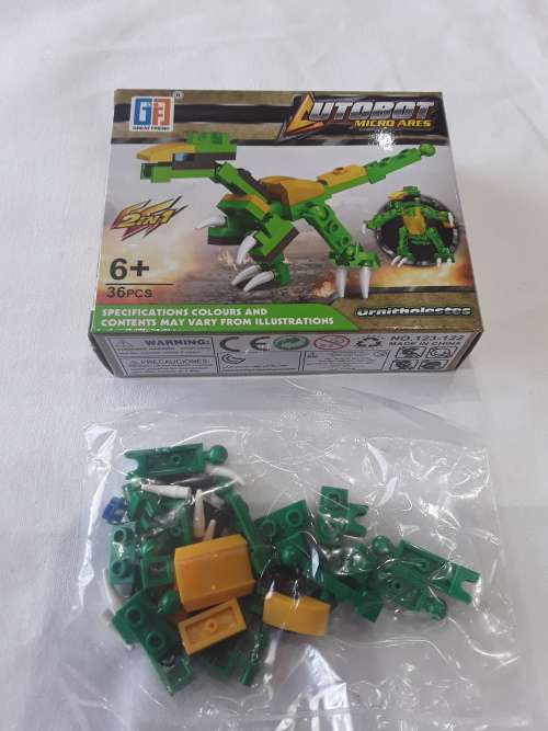 SET OF 4 ALL SORTS AUTOBOT MICRO  ARES(TWIN HEAD DRAGONS)TO BUILD-134 PIECES IN ALL