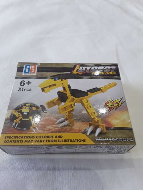 SET OF 4 ALL SORTS AUTOBOT MICRO  ARES(TWIN HEAD DRAGONS)TO BUILD-134 PIECES IN ALL