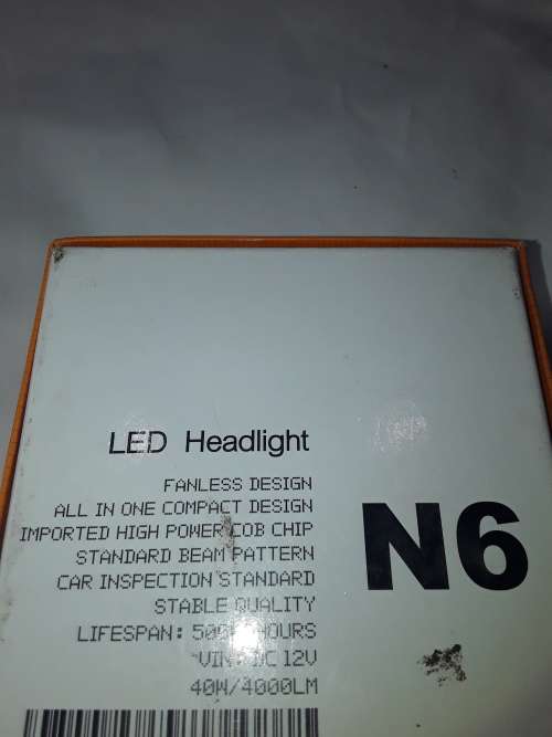 N6 AUTO LED HEADLIGHTS
