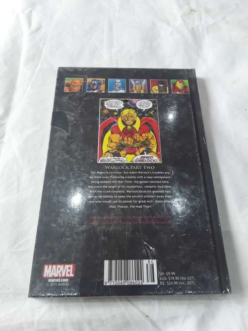 MARVEL HARDCOVER COMIC ( WARLOCK)