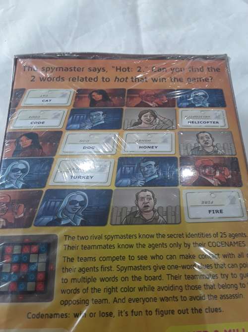 GODENAMES TOP SECRET WORD GAME