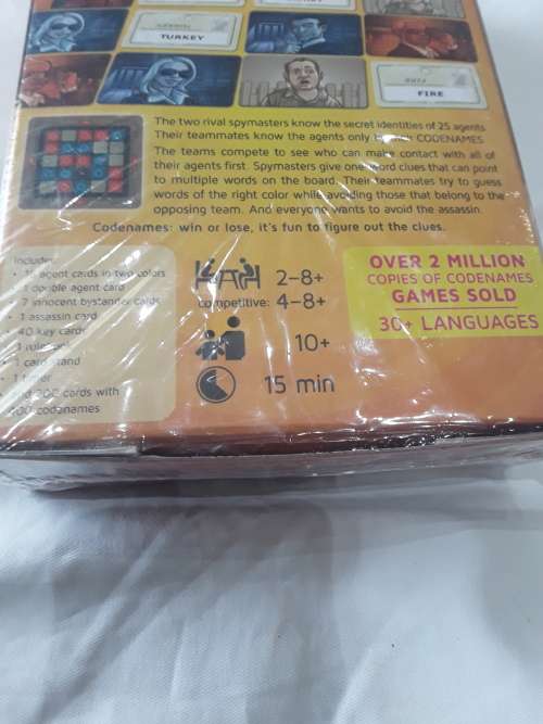 GODENAMES TOP SECRET WORD GAME