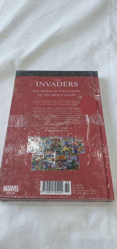 MARVEL HARDCOVER COMIV(THE INVADERS)