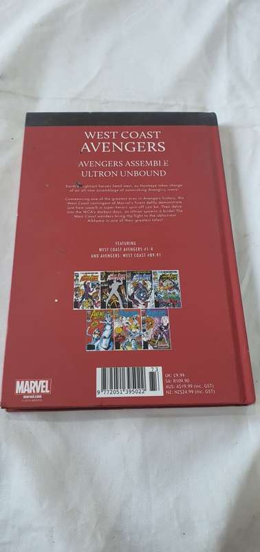 MARVEL HARDCOVER COMIC (WEST COAST AVENGERS)