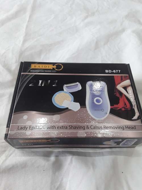2 IN ONE LADY EPILATOR AND SHAVER