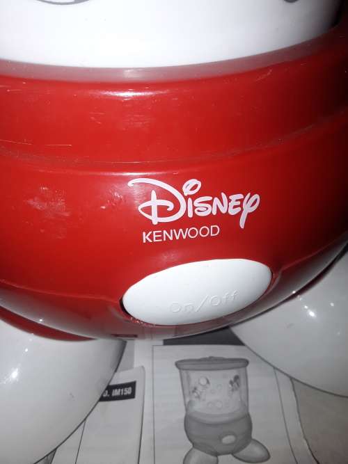 DISNEY KENWOOD ICE CREAM MAKER(USED ONCE ONLY)OWNER RELOCATED